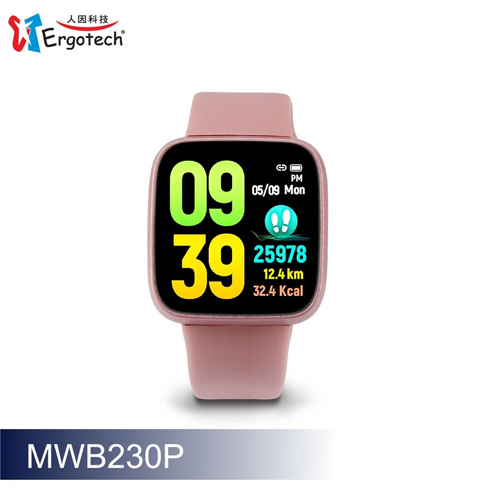 居家防疫安心守護 人因ergolink Mwb218k心律智慧監測運動手環血氧飽和度偵測