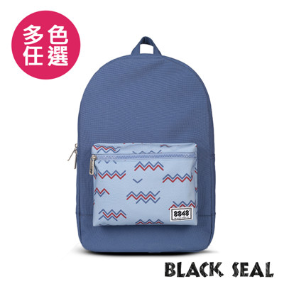 BLACK SEAL 聯名8848系列-基本款撞色休閒後背包-4色BS81254 (9.1折)