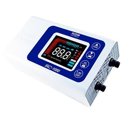 麻新電子 SC1000 智能型雙電壓鉛酸電池 充電器 SC-1000全自動鉛酸鋰鐵 (10折)