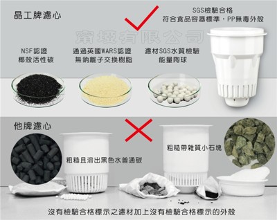 晶工牌 飲水機 JD-3600 晶工原廠專用濾心(