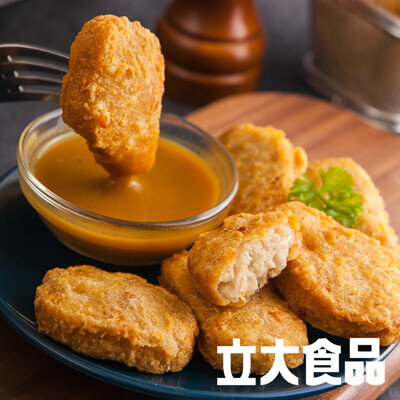 【立大食品】香酥味美爆汁炸雞塊 (1000g/包) (6.2折)