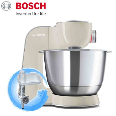 (絞肉組)【BOSCH 博世】精湛萬用廚師機 MUM58L20TW 典雅灰 (8.5折)