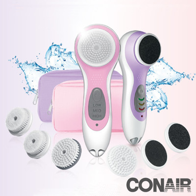 Conair 音波深層淨膚儀&美足護理超值組 SFSPCSTW (5.1折)