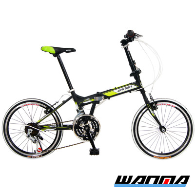 【WANMA】W168 時尚炫彩 20吋21速 搭配彩色外胎 折疊車 - 服務升級版 (7.9折)