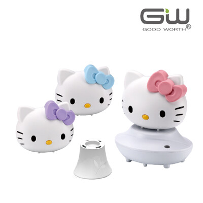 GW水玻璃 Hello Kitty分離式除濕機 馬卡龍5件組(薰香台)【聯名商品】 (5.6折)