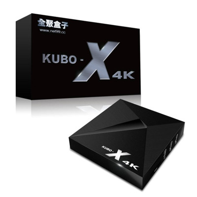 【全聚盒子】KUBO-X 4K高清影音電視盒 超強直播完勝安博/小米/易播/千尋 (8.6折)