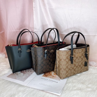 美國代購台灣現貨 coach 新款 三層托特包 斜背包 (5.5折)
