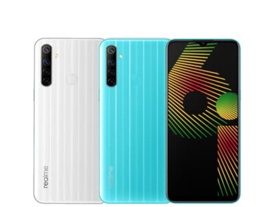 【原廠公司貨】realme 6i (4G+128G) 雙卡雙待 藍/白 含稅 (7.6折)