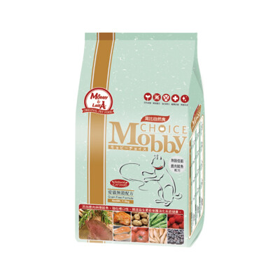 MOBBY莫比-愛貓無穀配方鹿肉鮭魚6.5kg(80280591 (9折)