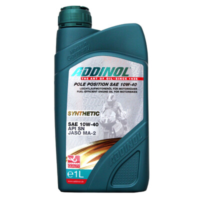 易油網addinol pole postion 10w40 機車機油 (10折)