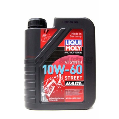 易油網liqui moly 4t street race 10w60 全合成機油 #1525 (10折)