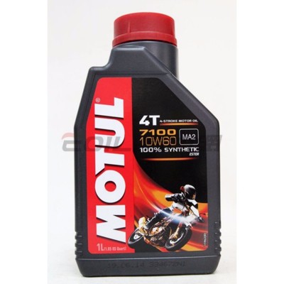 易油網motul 10w60 7100 10w60 4t 酯類 全合成機油 (10折)