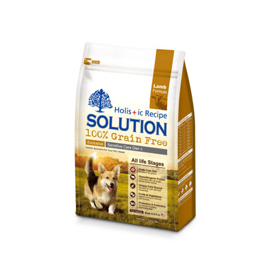 【SOLUTION耐吉斯】成幼犬澳洲羊肉無穀低敏柔膚-6磅(2.72kg) (7.3折)