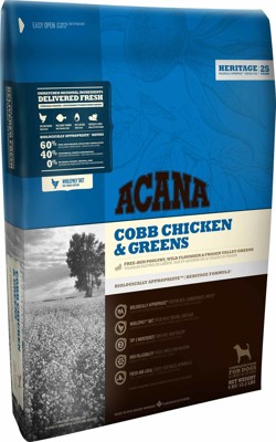 【ACANA 愛肯拿】無穀潔牙成犬糧 放養雞肉+新鮮蔬果 11.4kg (8折)