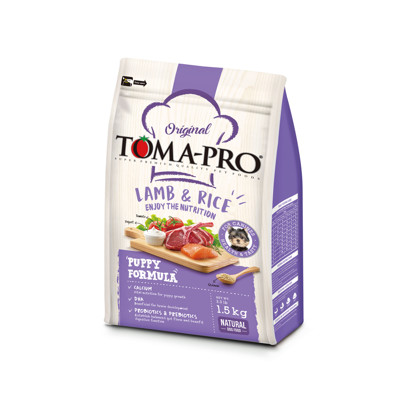 toma-pro 優格幼犬聰明成長羊肉+米飼料 / 乾糧-1.5公斤(1.5kg)