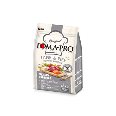 toma-pro 優格高齡犬高纖低脂羊肉配方飼料 / 乾糧-1.5公斤(1.5kg)