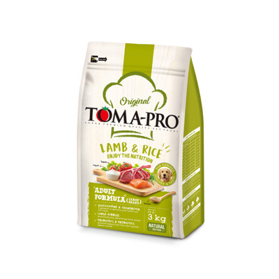 toma-pro 優格成犬骨關節強化羊肉+米大顆粒飼料 / 乾糧-13.6公斤(13.6kg)