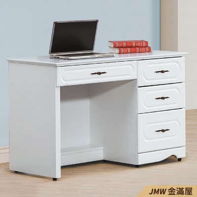 105cm辦公電腦桌L型【金滿屋】工業風工作桌 書櫃型書桌 書桌加書櫃 G777-3 - (6.5折)