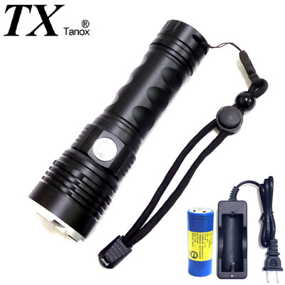 TX特林XHP-50 LED超強亮USB充電手電筒(T-26650D-P50) (8折)