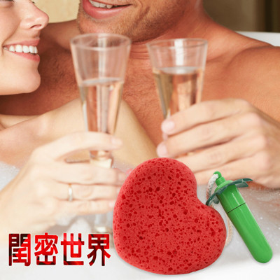 金德恩 二合一不求人沐浴SPA震動海綿棒 (7.8折)