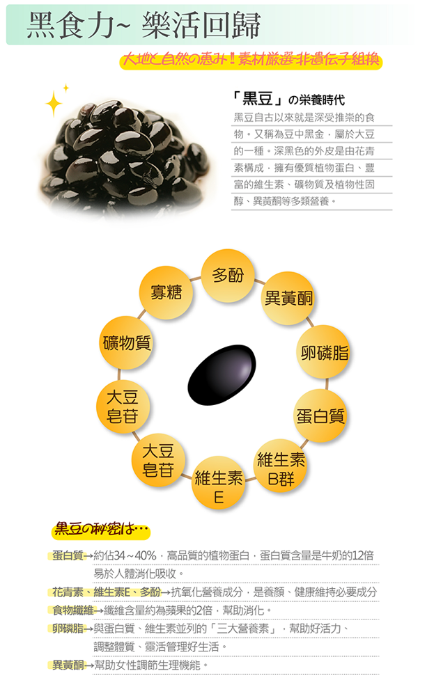 日本itoh井藤汉方 黑豆茶(8克×30袋)/盒)