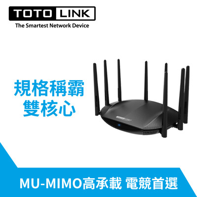 TOTOLINK A7000R AC2600旗艦級雙頻Gigabit無線路由器 (7.5折)