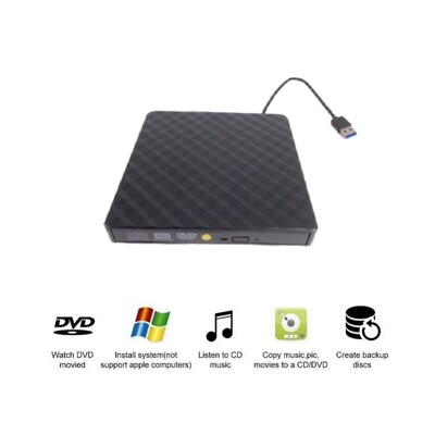 【保固一年 高階燒錄】USB 3.0/USB 外接 DVD/CD 光碟機/移動式/超薄 /筆電EOI (4.7折)