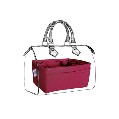名牌包收納袋中袋|LV Speedy 25專用包中包|紅色【歐必買ObuyNow】 (7.8折)