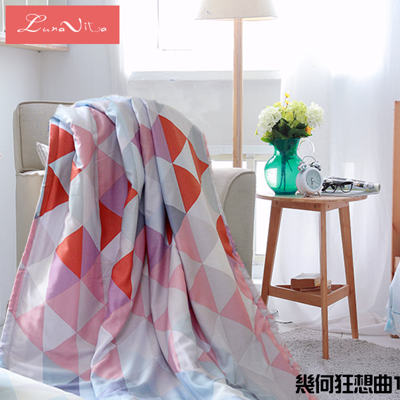 【Luna Vita】天絲TENCEL涼被150*195-幾何狂想曲 (2.5折)