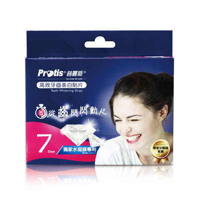 【Protis 普麗斯】高效牙齒美白貼片(7天份) (2.7折)
