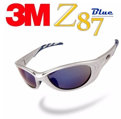 3m z87 经典款酷炫运动眼镜(蓝/红) (8折)