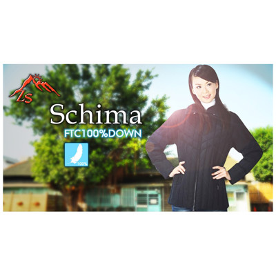 ZS Schima/Hemlock/Gerbera 亮麗時尚女款羽毛外套(黑/乳白/粉) (8折)
