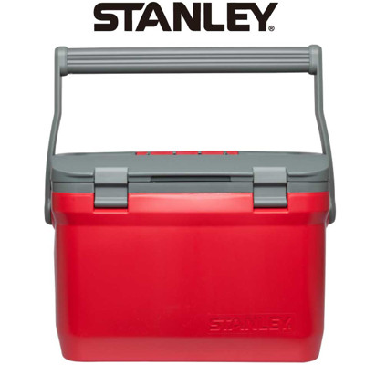 【美國Stanley】可提式15.1LCooler冰桶-紅色 (8.1折)
