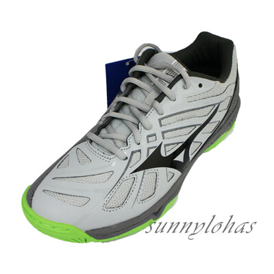 (A8) MIZUNO美津濃 (男) WAVE HURRICANE 3排球鞋V1GA174037灰綠 (8.5折)
