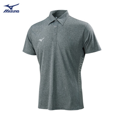 (B2) MIZUNO 美津濃 32TA902505 中灰 男款短袖POLO衫 排汗衫 短袖上衣 (8.5折)