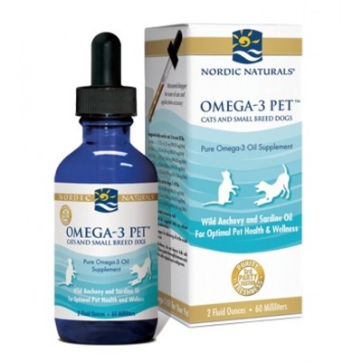 【專品藥局】 北歐天然 Nordic naturals 寵物魚油(適合貓和小型犬)60ml (9.5折)
