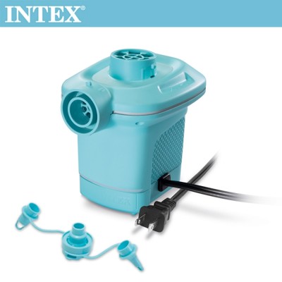 【INTEX】110V家用電動充氣幫浦(充洩二用)-水藍色(58639) (6.9折)