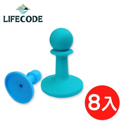 【LIFECODE】小騎兵多彩營柱防雷帽-8入(顏色隨機) (7折)