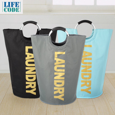 【LIFECODE】超大容量髒衣袋LAUNDRY金字/折疊裝備袋-3色可選 (5.7折)