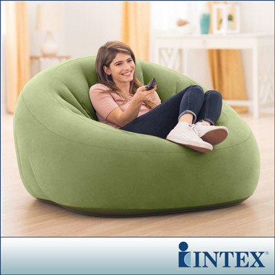 【INTEX】超大星球椅-充氣沙發椅(68576)+LIFECODE 110V家用幫浦 (7.4折)