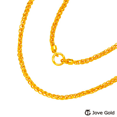 Jove Gold 漾金飾 文武鍊黃金男項鍊(約10.20錢)(約2尺/60cm) (9.5折)