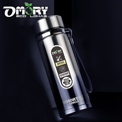 omory#304漸層不鏽鋼保冷/保溫瓶-520ml(漸層藍)