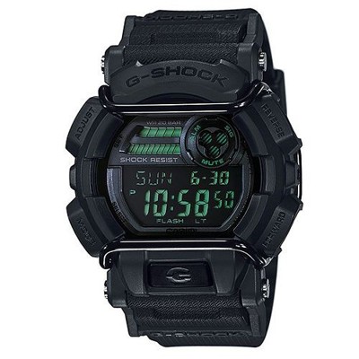【CASIO】G-SHOCK 人氣霧面跳色街頭造型錶-黑X綠(GD-400MB-1) (10折)