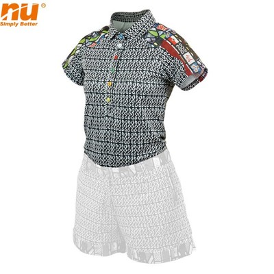 【恩悠數位】NU 愛系列冰紗Polo衫 女款 (7.1折)