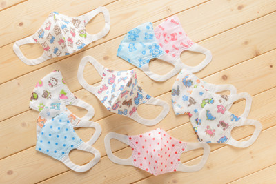 MIT淨新兒童3D醫療立體口罩 彈性布 寬耳帶 幼幼款/兒童款 (6折)