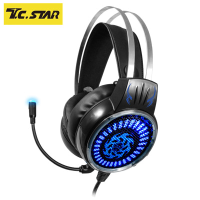 T.C.STAR 街頭霸王GAMING電競玩家頭戴式耳機麥克風 TCE9400BK (7.7折)