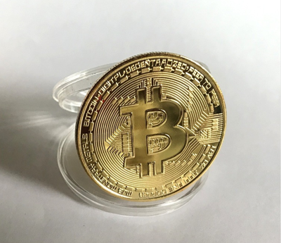 bitcoin 比特硬幣金幣 eth 以太幣 虛擬幣 小禮物 生日 虛擬幣收藏 (8折)