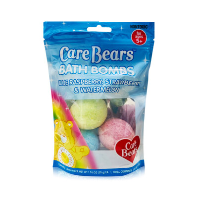 下單送口罩Care Bear 兒童沐浴球3入x50g