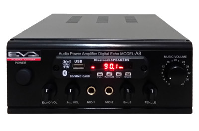 EVA 300W超大功率藍牙/USB/FM/SD/MP3/卡拉OK迷你擴大機 (4.3折)