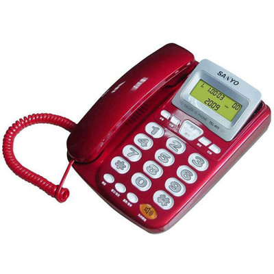 SANYO 三洋來電顯示有線電話機 TEL-805 (6.6折)